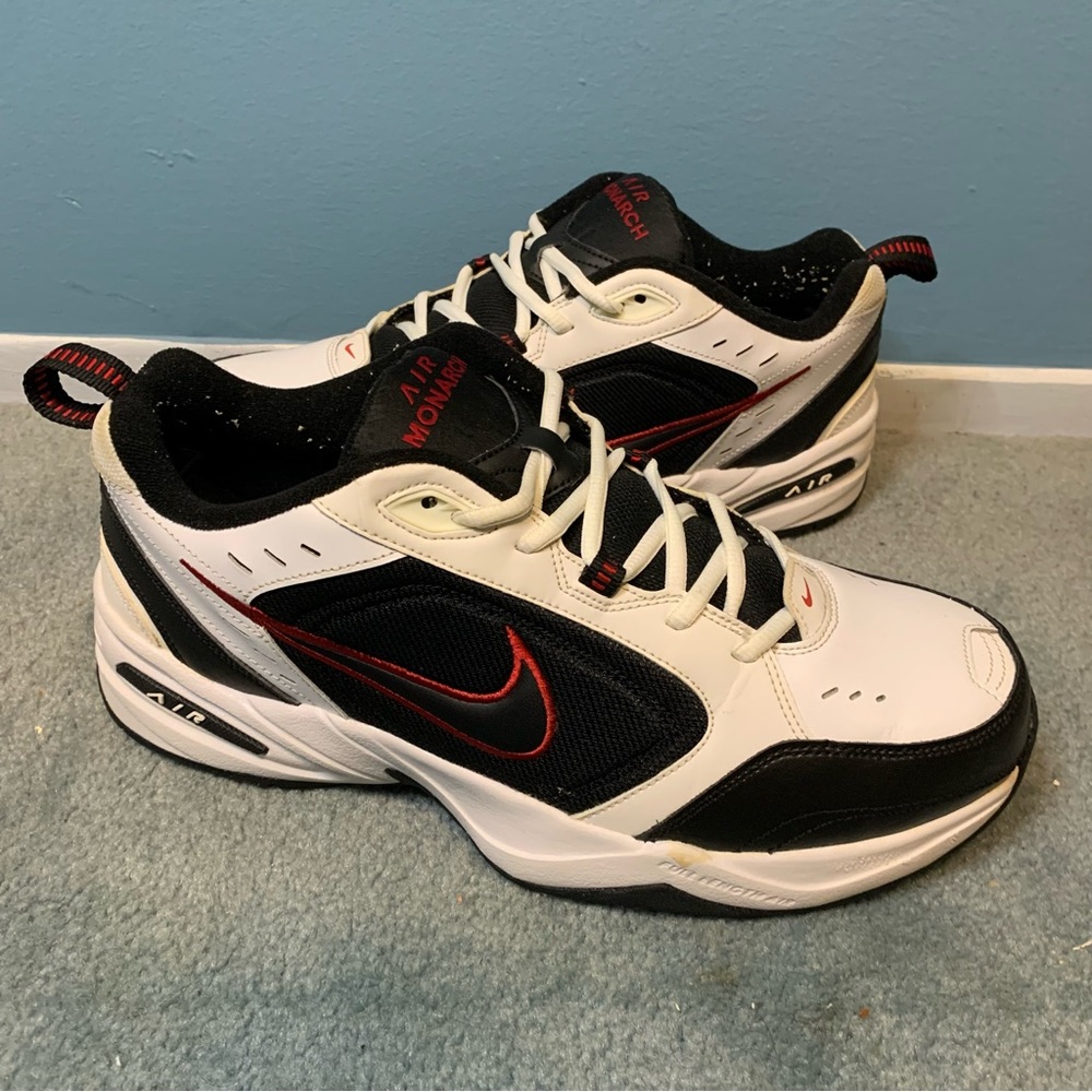 Nike Mens Air Monarch IV 416355-101 White Casual Shoes Sneakers Size 11.5 Shoe